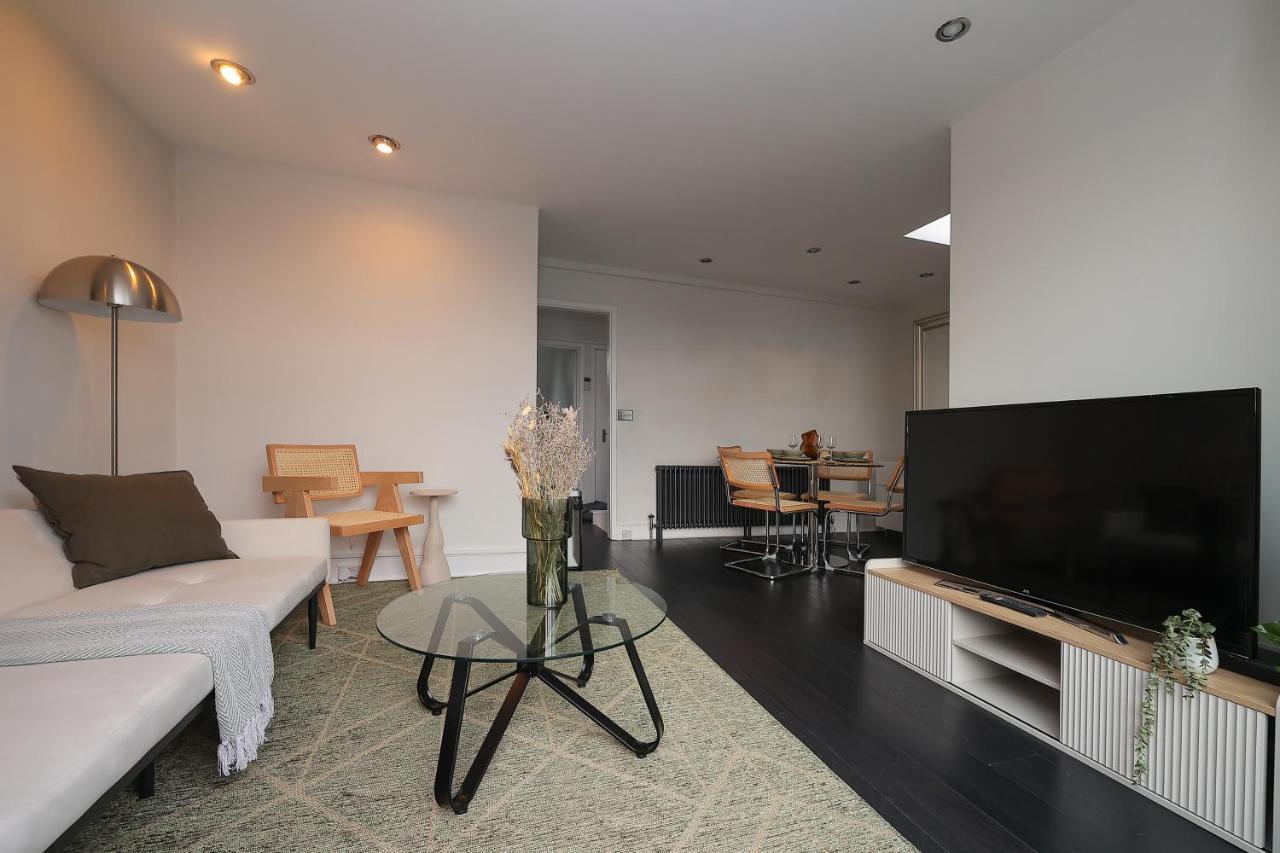 לונדון 2 Bedroom Chic Apartment With Private Balcony In Notting Hill מראה חיצוני תמונה